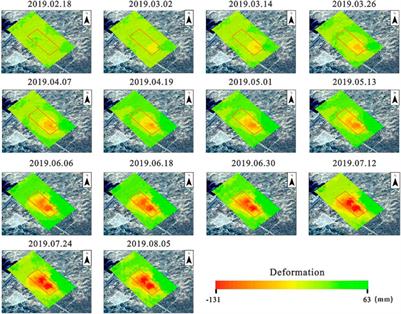 Decision-making fusion of InSAR technology and offset tracking to study the deformation of large gradients in mining areas-Xuemiaotan mine as an example